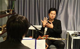 第1回クラブジャズ入門Q&Aワークショップの様子