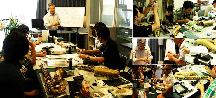 サックス メンテナンスセミナー　～テクニック編～