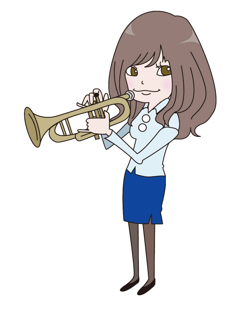 吹奏楽部OGトモミ