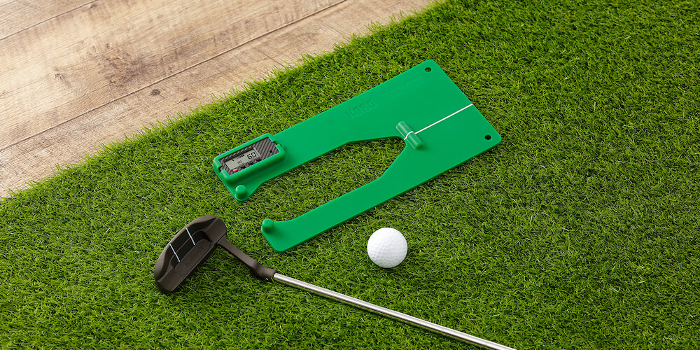 KORG,パッティング,パター,ゴルフ,練習