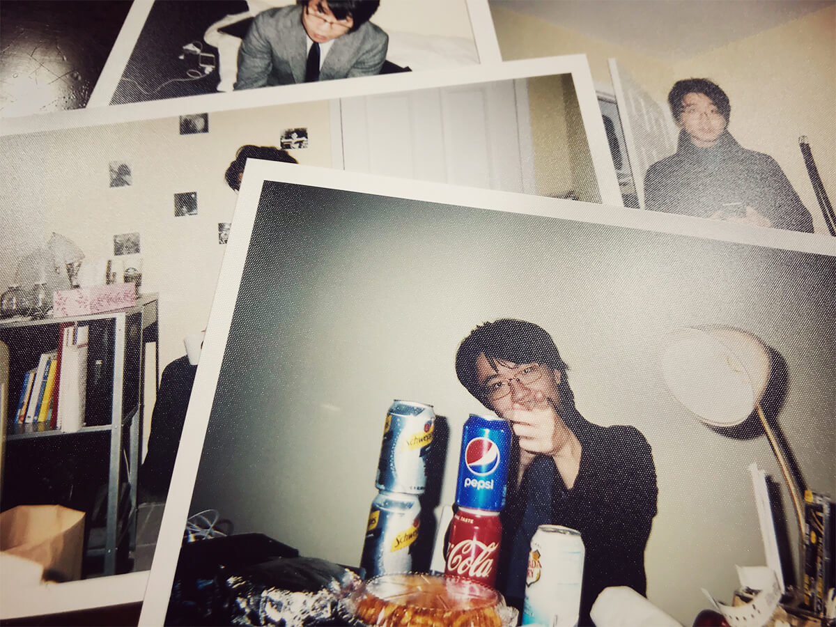 シュガーヒルの当時の住居にて