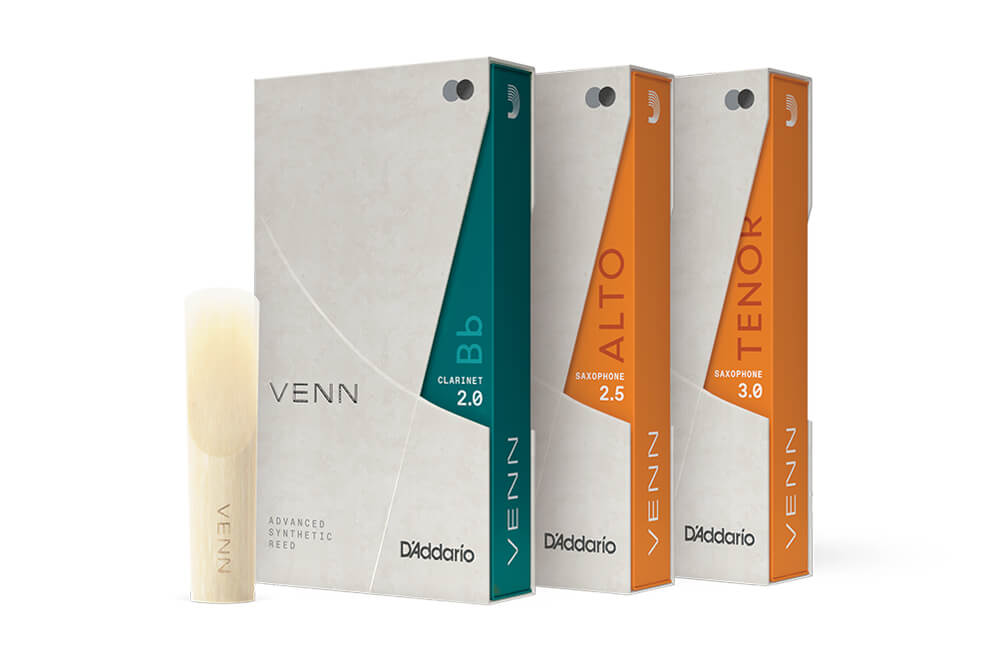 ダダリオの樹脂製リード“VENN”がモデルチェンジ新発売|サックスオンライン