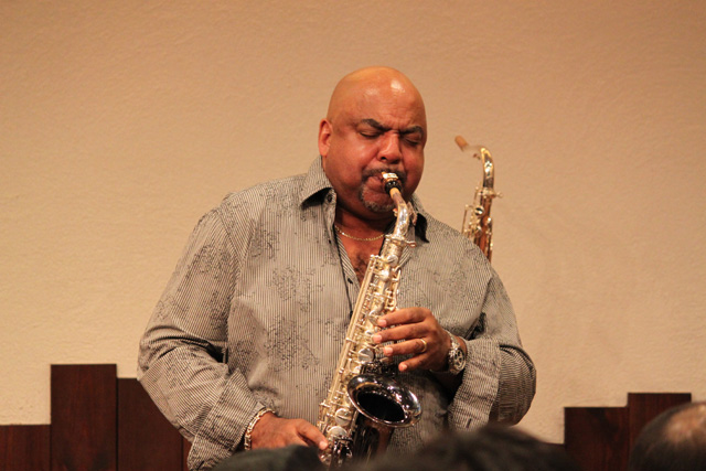 サックス記事 Gerald Albright サックスクリニック