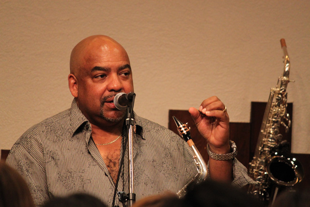 サックス記事 Gerald Albright サックスクリニック